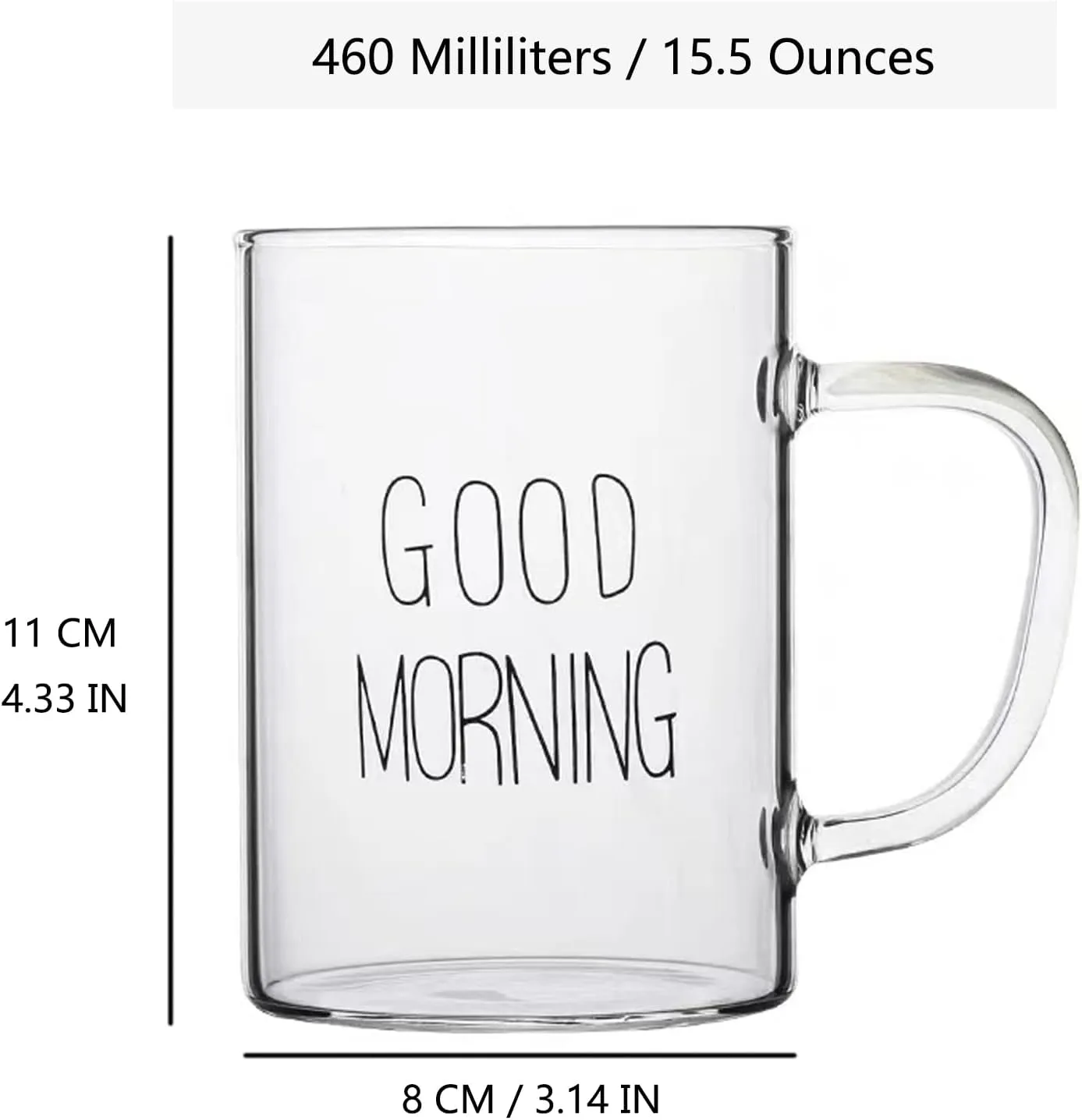 Good Morning Coffee Mug 460ml