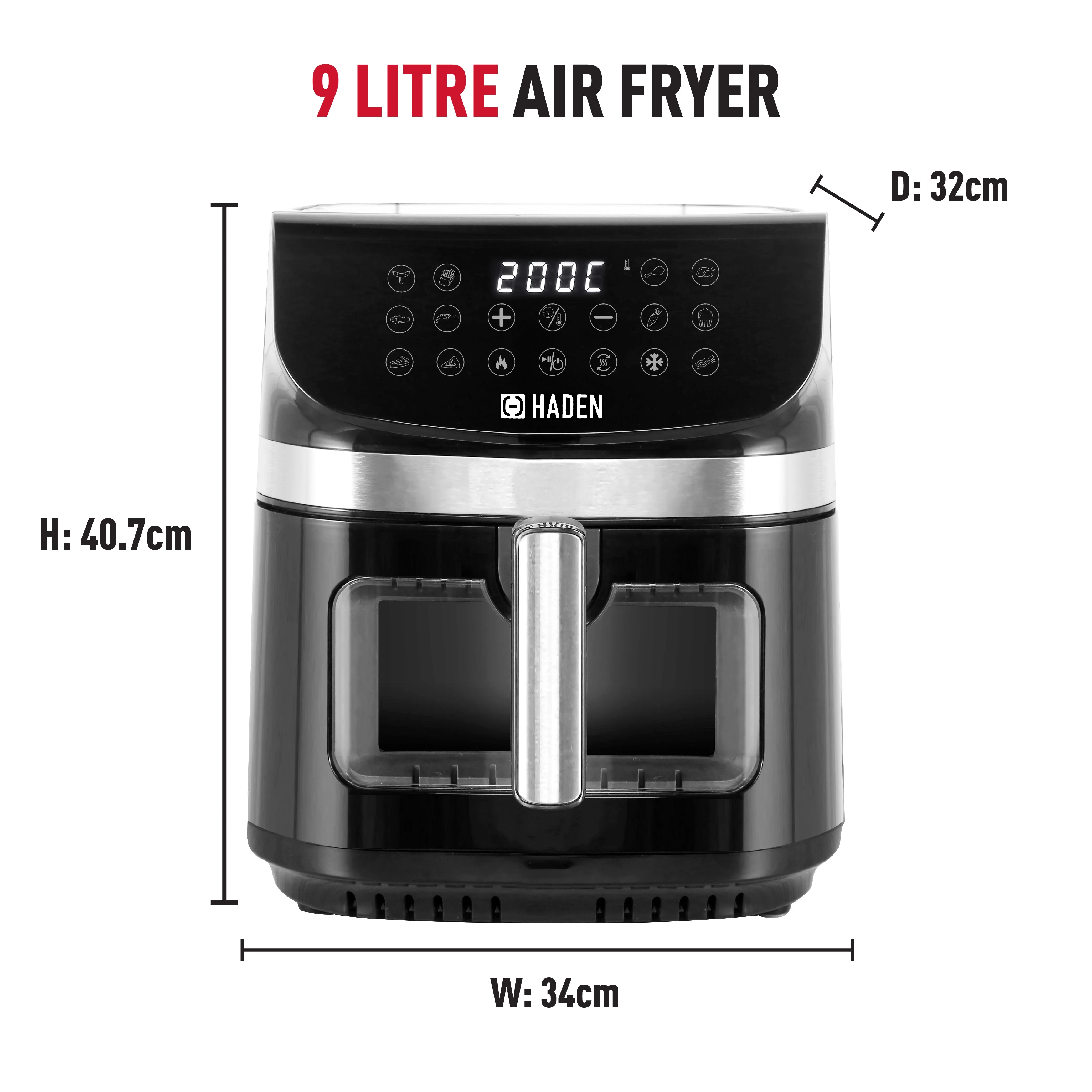 Haden 9L Air Fryer