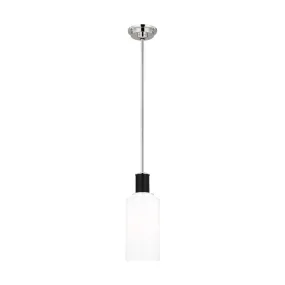 Hadley 5 in. Pendant Light Polished Nickel finish