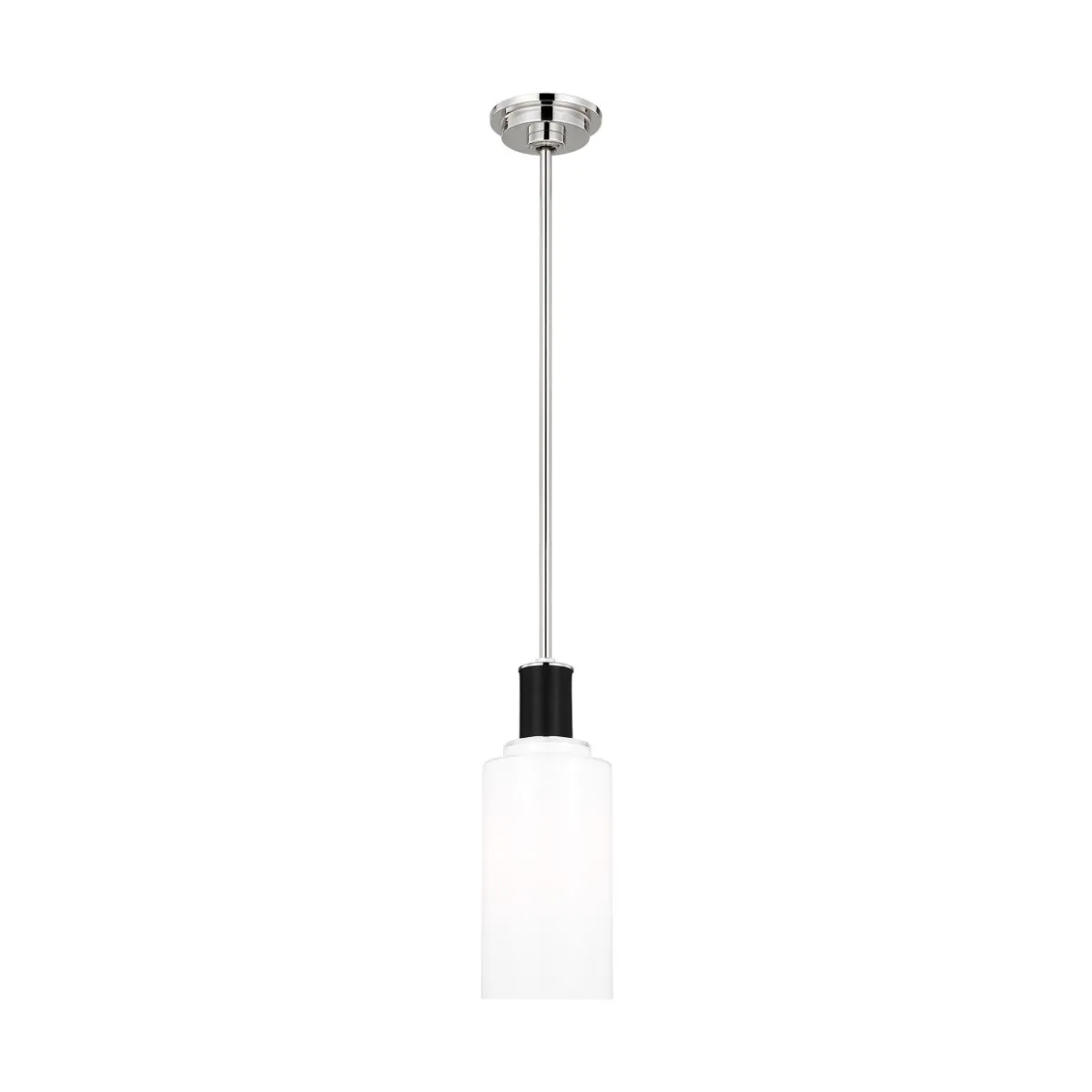 Hadley 5 in. Pendant Light Polished Nickel finish