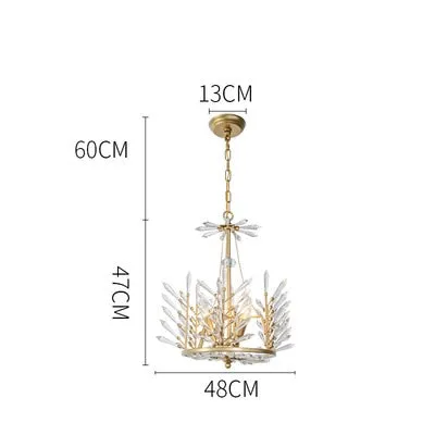 Halvar European Crystal Chandelier