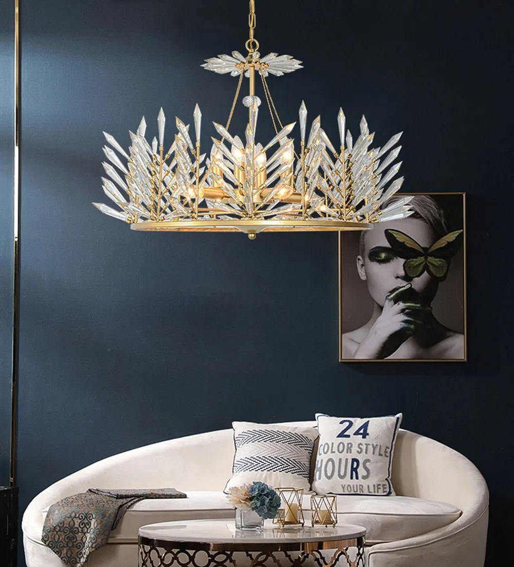 Halvar European Crystal Chandelier