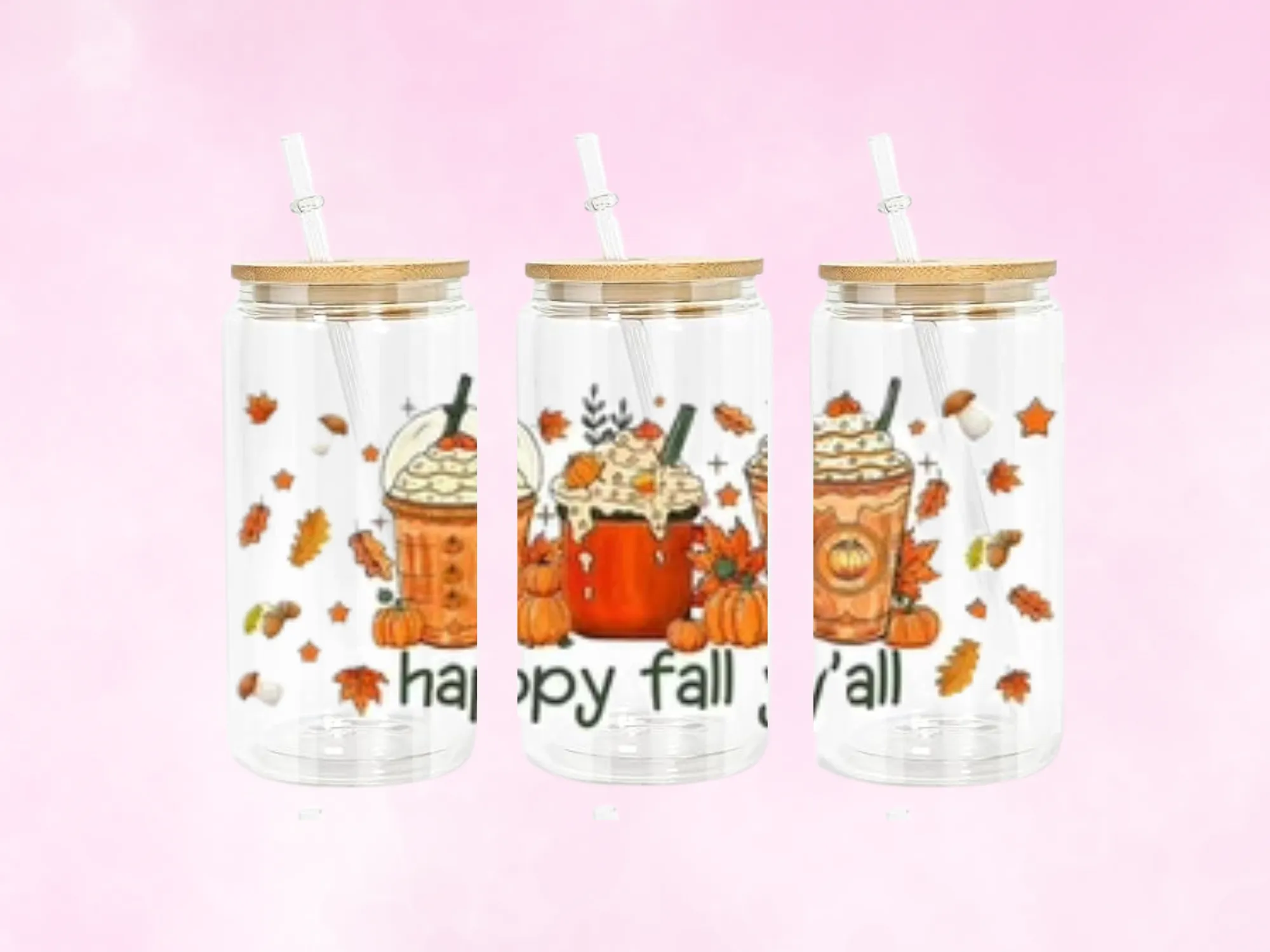 Happy Fall Yall Cup