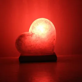 Heart Shape Himalayan Salt Lamp