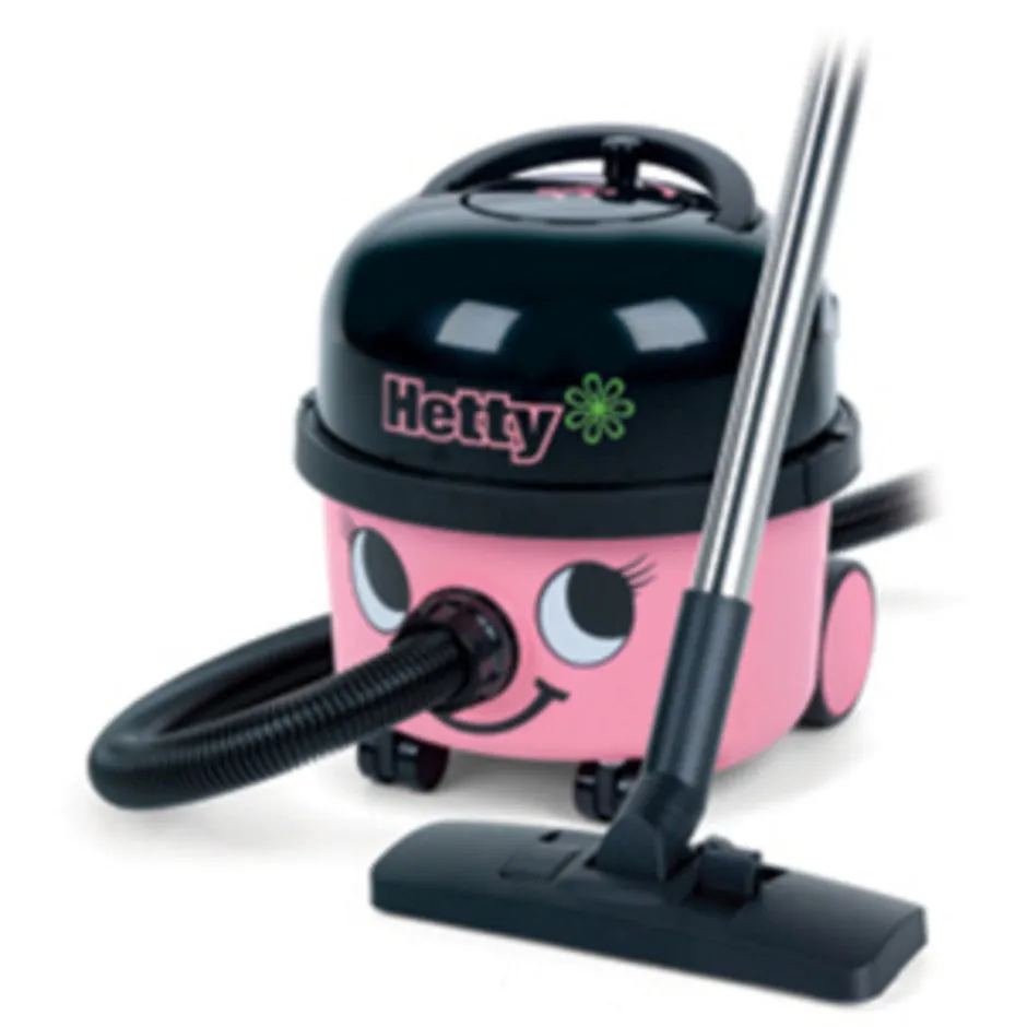 Hetty Sister of Henry (Numatic) Commercial Vacuum Cleaner In Pink