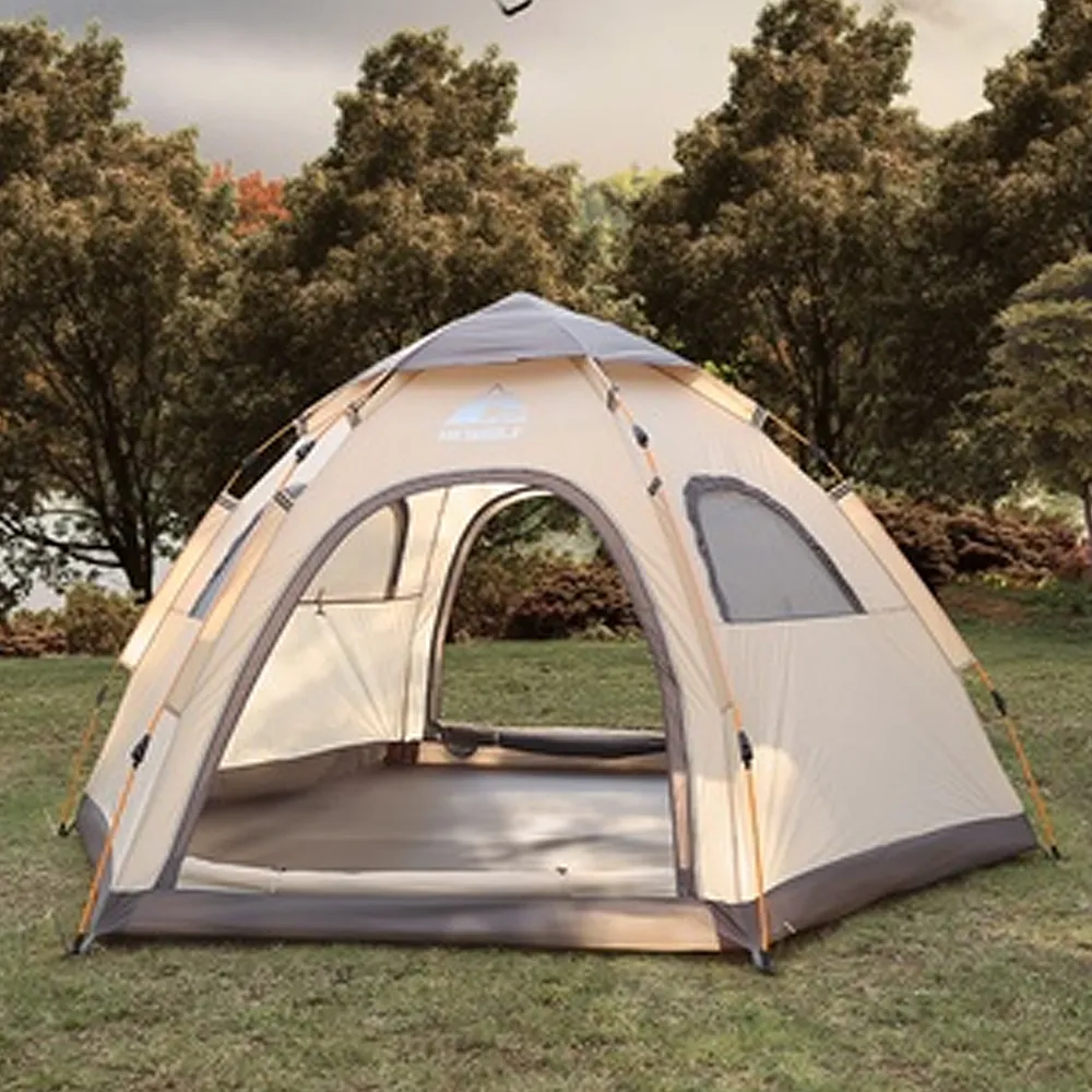 Hewolf 3-5 Person Automatic System Large Outdoor Camping Tent