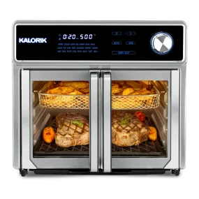 Kalorik MAXX® ULTRA 26 Quart Digital Air Fryer Oven Grill, Stainless Steel