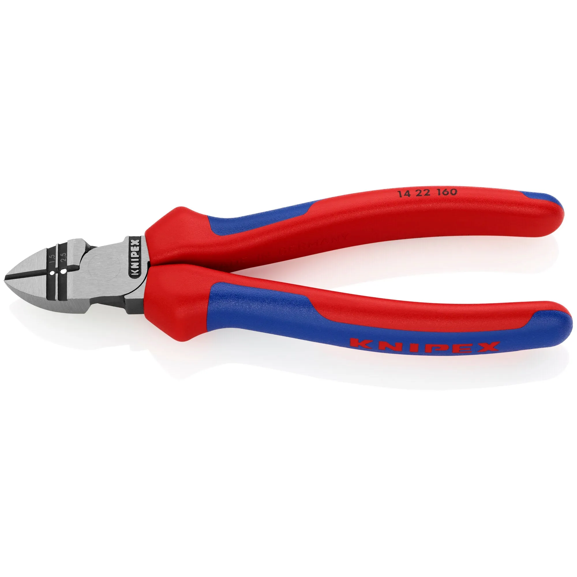 Knipex 14 22 160 6 1/4" Diagonal Cutting Pliers with Stripper - Old Version