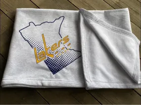 Lakers Hockey Blanket