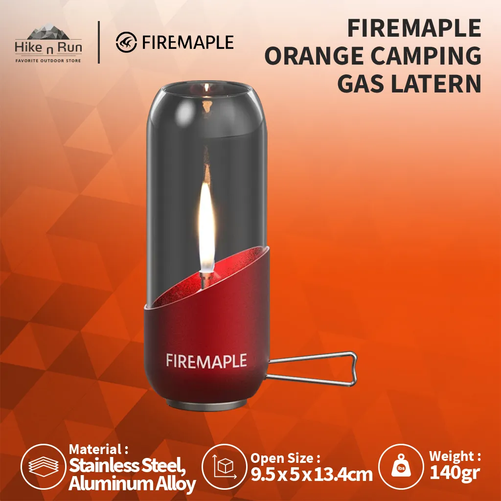 LAMPU GAS FIREMAPLE ORANGE CAMPING GAS LANTERN