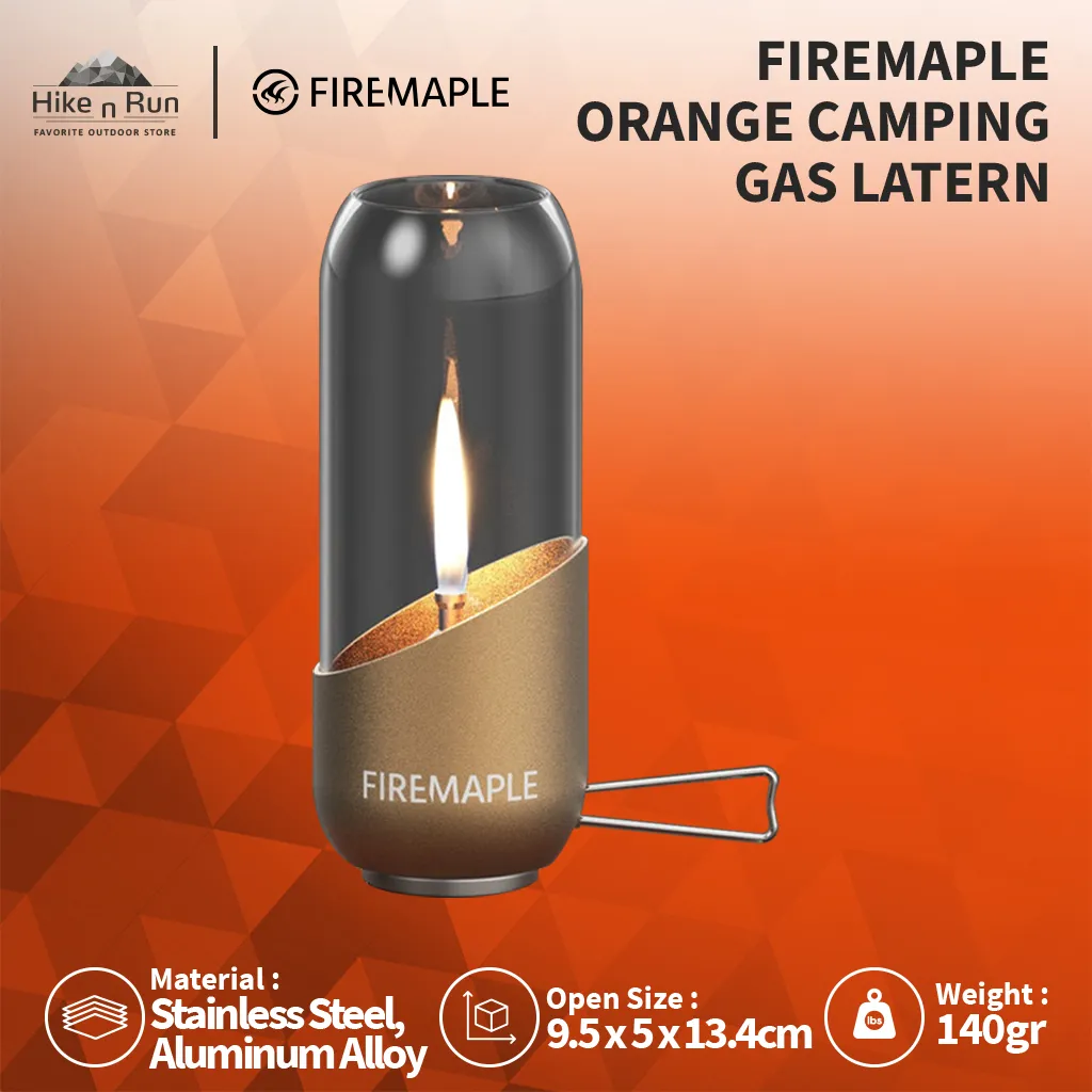 LAMPU GAS FIREMAPLE ORANGE CAMPING GAS LANTERN