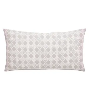 Larkin Salt Geometric King Sham 21x37