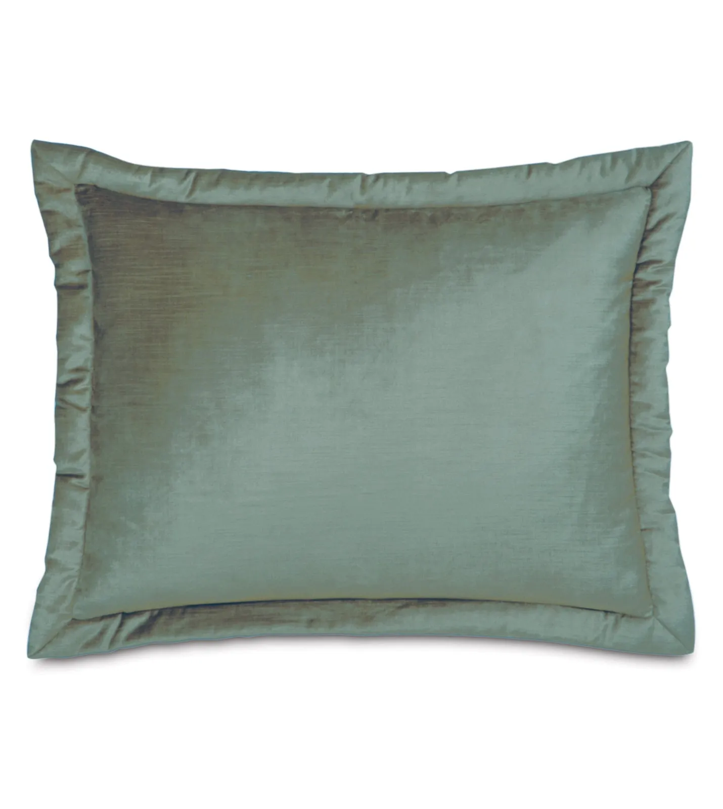 Lars Velvet Standard Sham 20x27 in Ocean