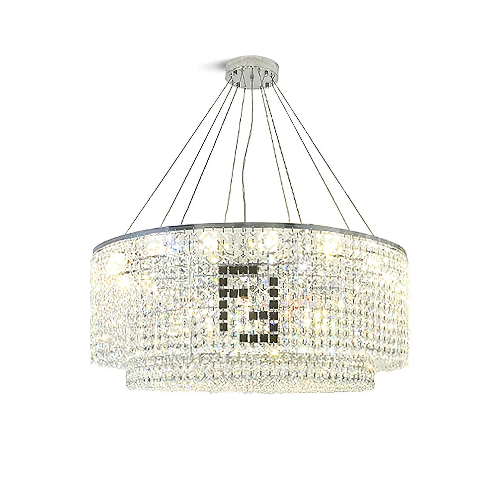 Liliana Round Crystal Chandelier