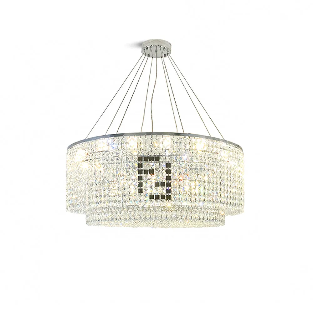 Liliana Round Crystal Chandelier