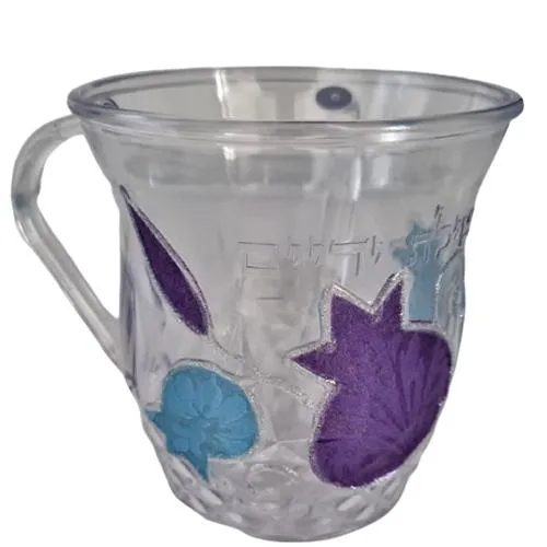 Lily Art - 1955-1- acrylic washing cup designed 13 c"m