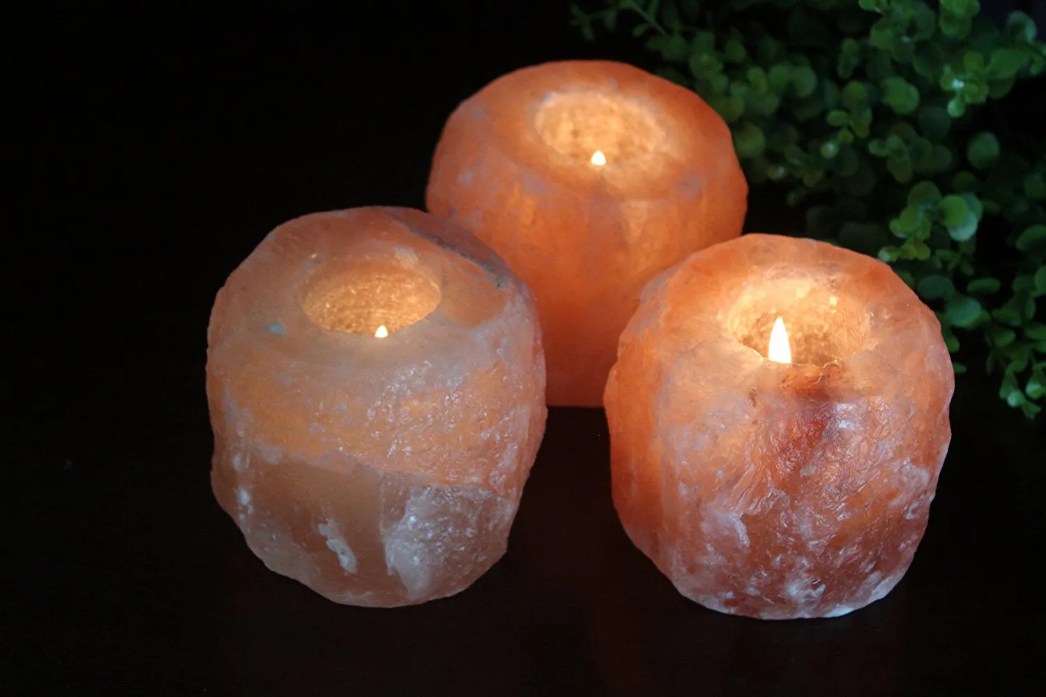 Lumière de Sel® Himalayan Natural Tealight Holder