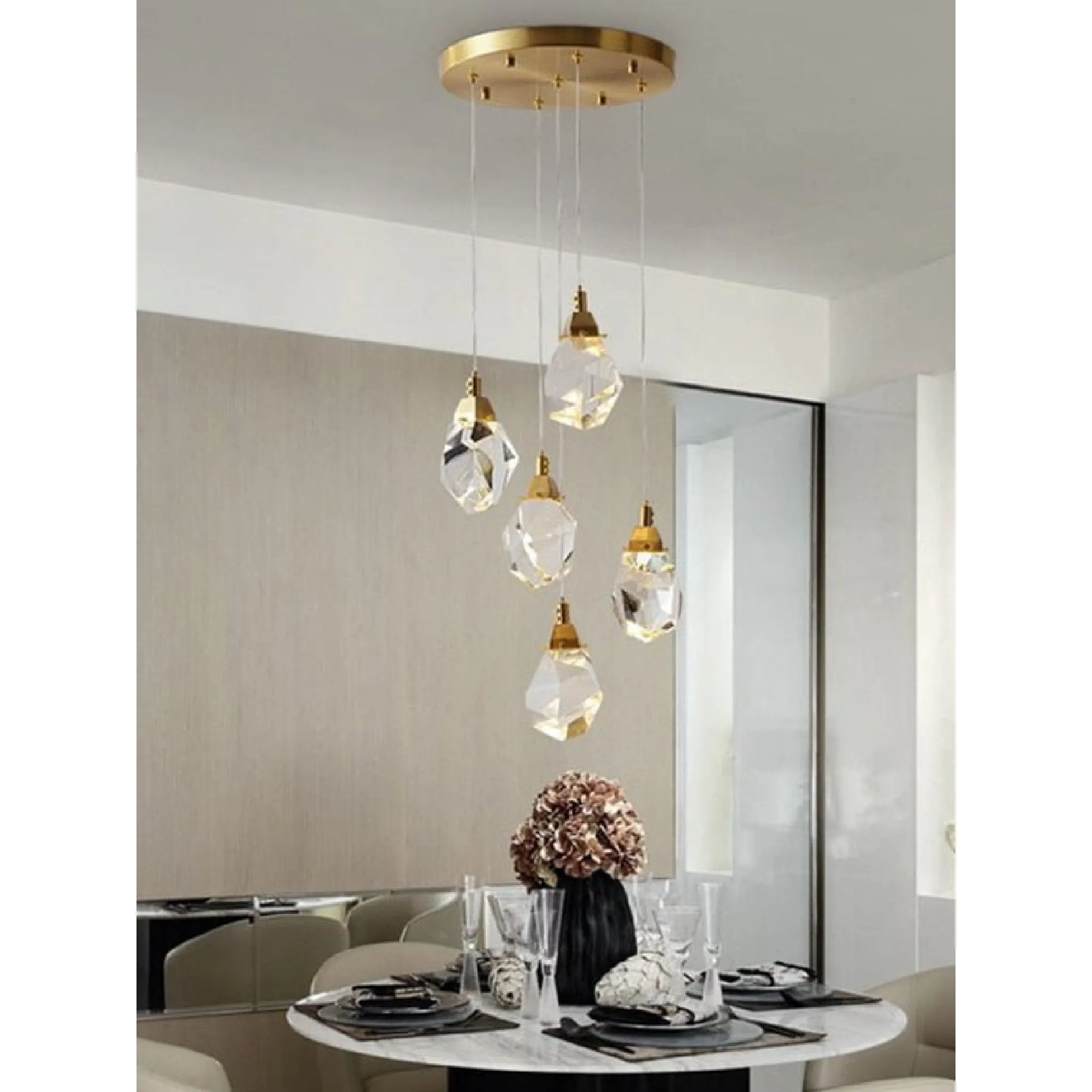 Luxury Diamond Crystal Chandelier