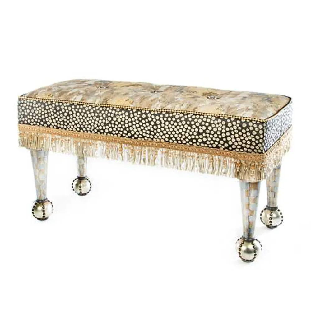 MacKenzie-Childs Golden Hour Chandelier Bench - Instore Pick-up