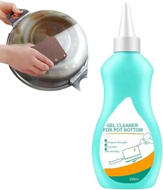 Magic Gel Cleaner for Stainless Steel, Pots, Pans & Iron Cookware (150ml)