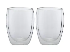 Maxwell & Williams Blend Double Wall Cups 350ml Set of 2