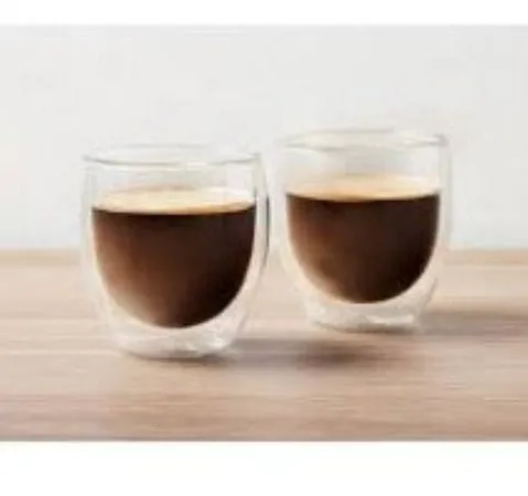 Maxwell & Williams Blend Double Wall Cups 350ml Set of 2