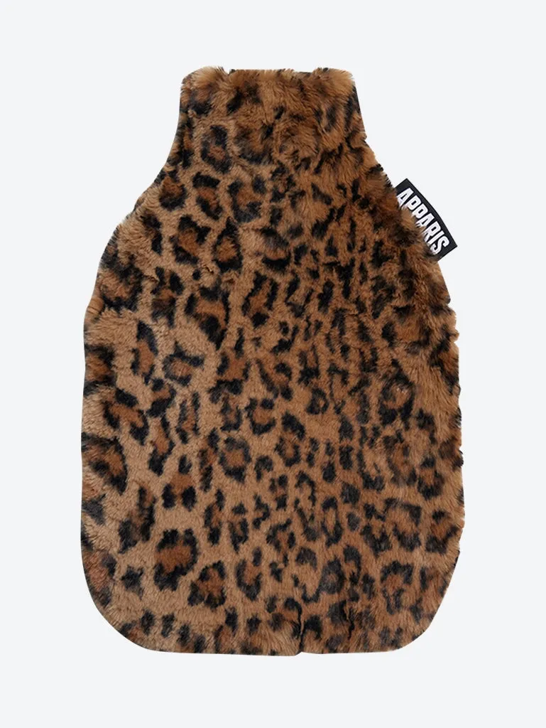 MEENA HOT WATER BOTTLE LEOPARD