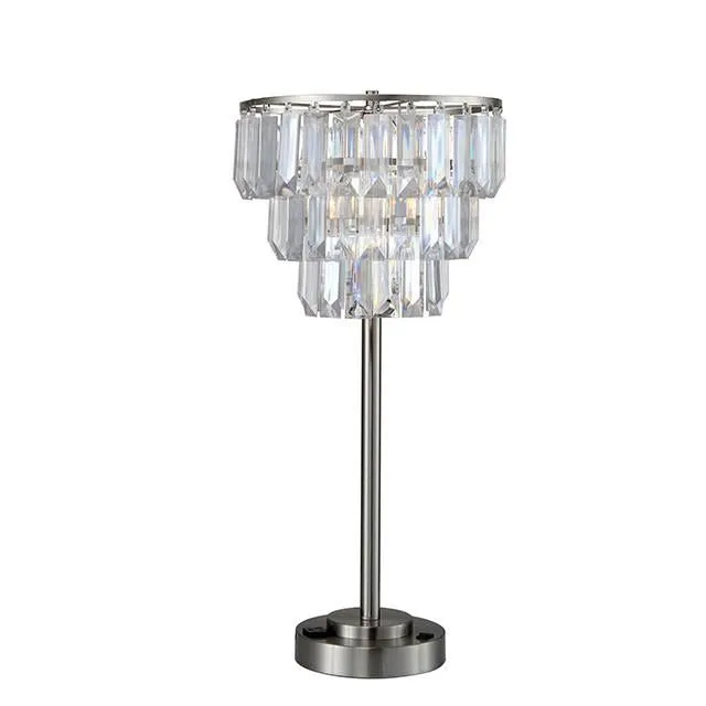 Meg Clear Table Lamp