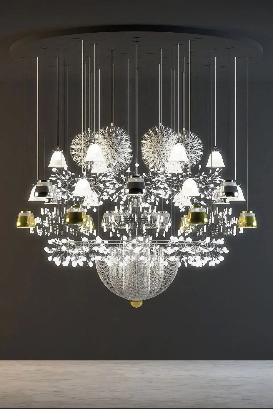 Mega Chandelier - Suspension Lamp (MILAN 2018 EDITION)