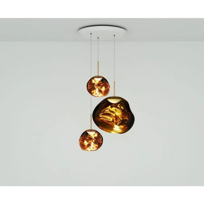 MELT LED TRIO ROUND PENDANT SYSTEM