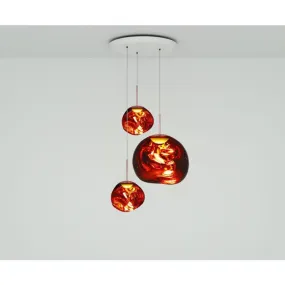 MELT LED TRIO ROUND PENDANT SYSTEM