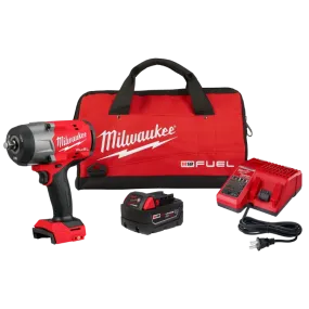 Milwaukee 2967-21B M18 FUEL™ 1/2" High Torque Impact Wrench w/ Friction Ring Kit   Free Battery