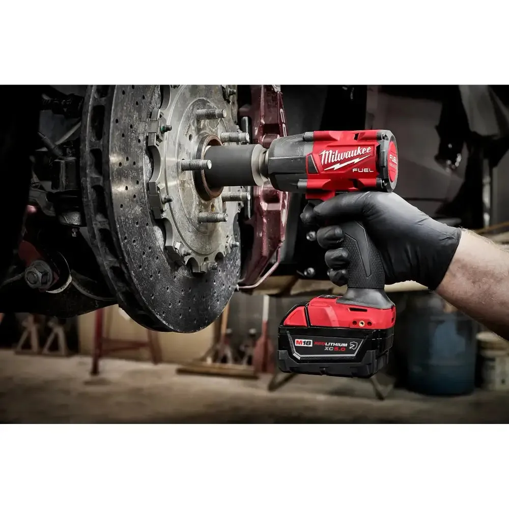 Milwaukee M18 FUEL Impact Wrench Combo Kit, 1/2" HT & 3/8" MT - 3010-22