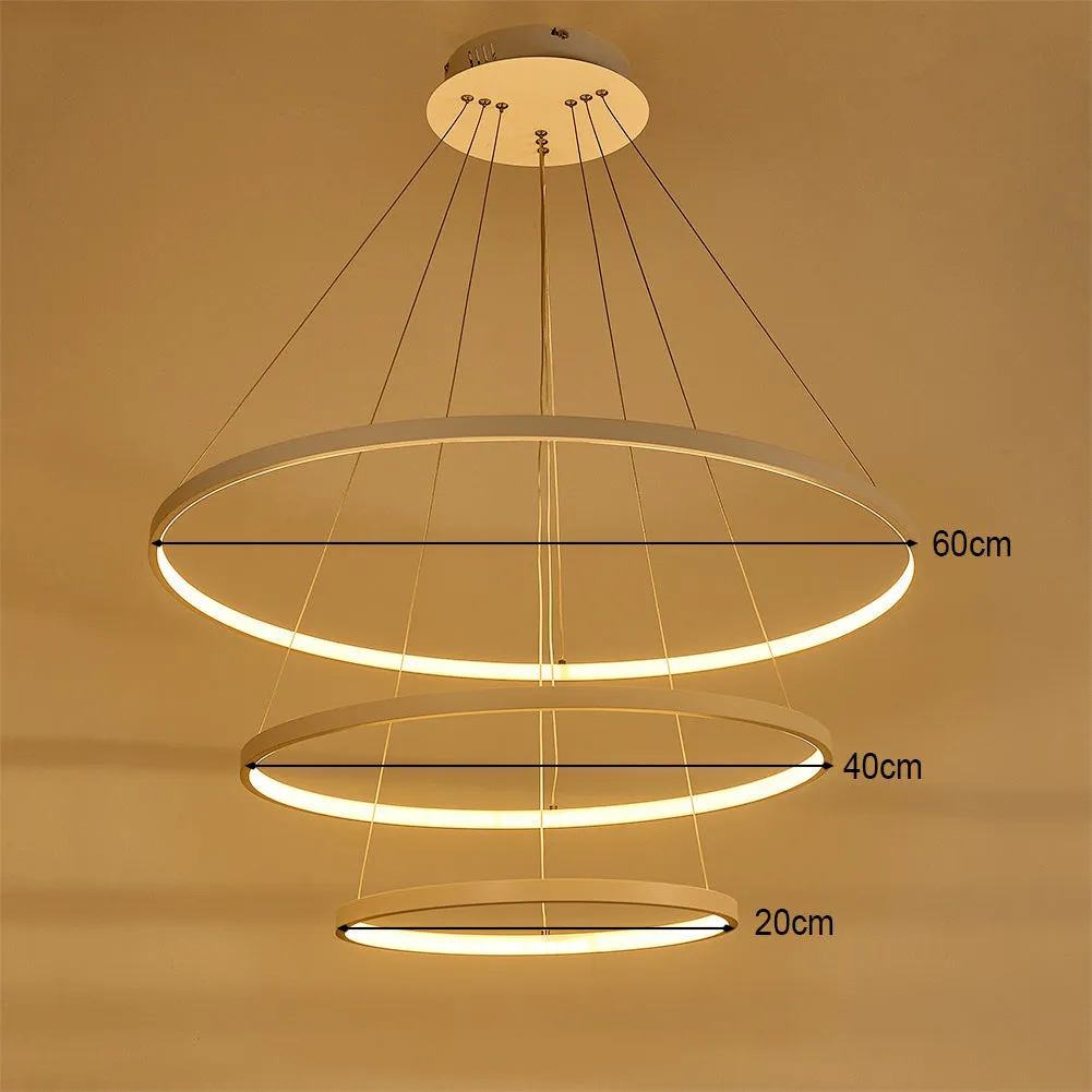 Modern Tiered LED Ceiling Hanging Pendant Light