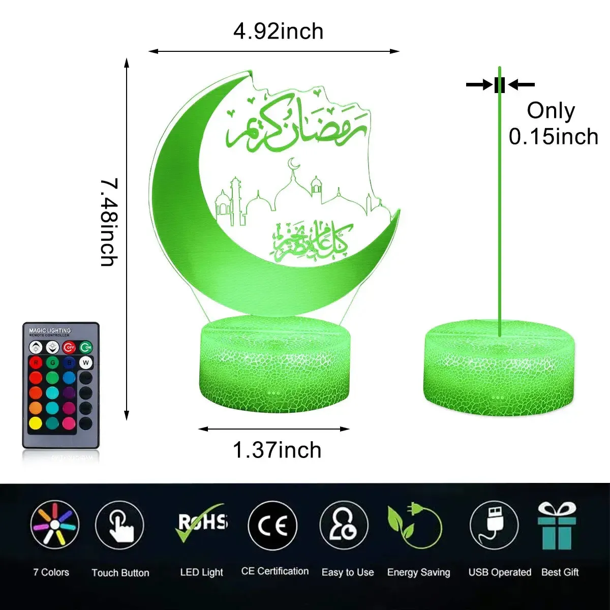 Mond Sterne Touch Control