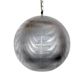 Moroccan Silver Pendant Light