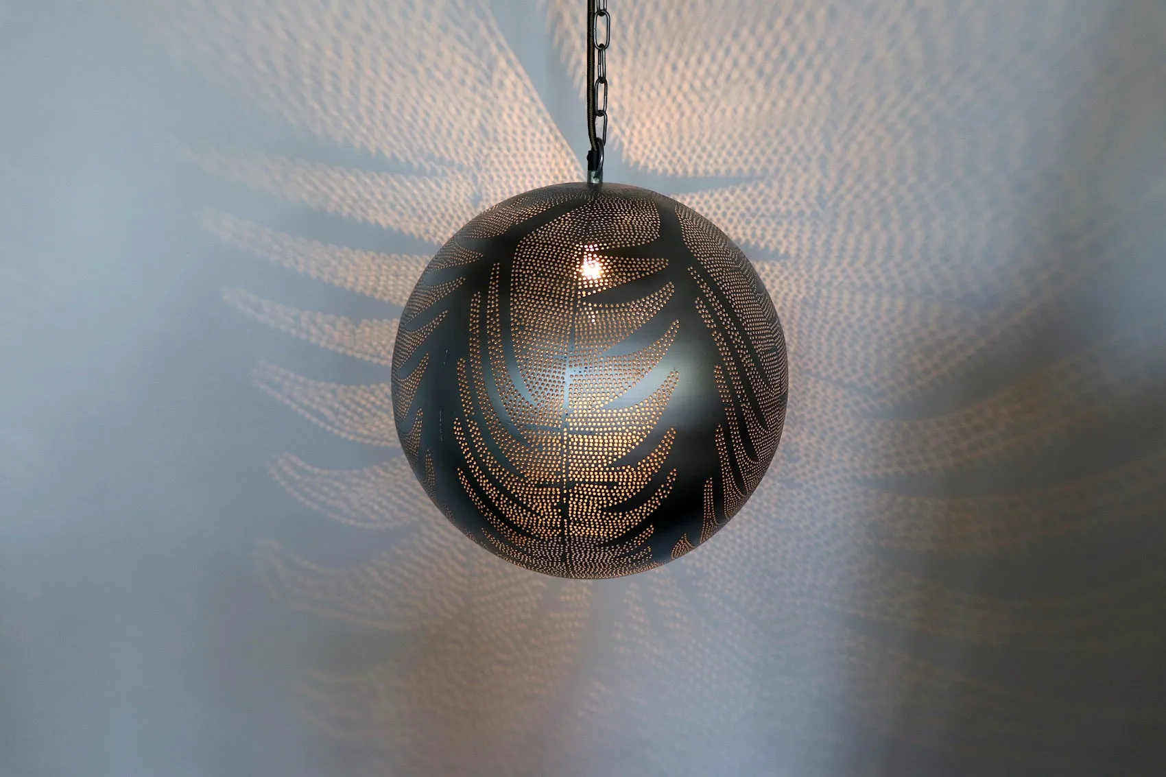 Moroccan Silver Pendant Light