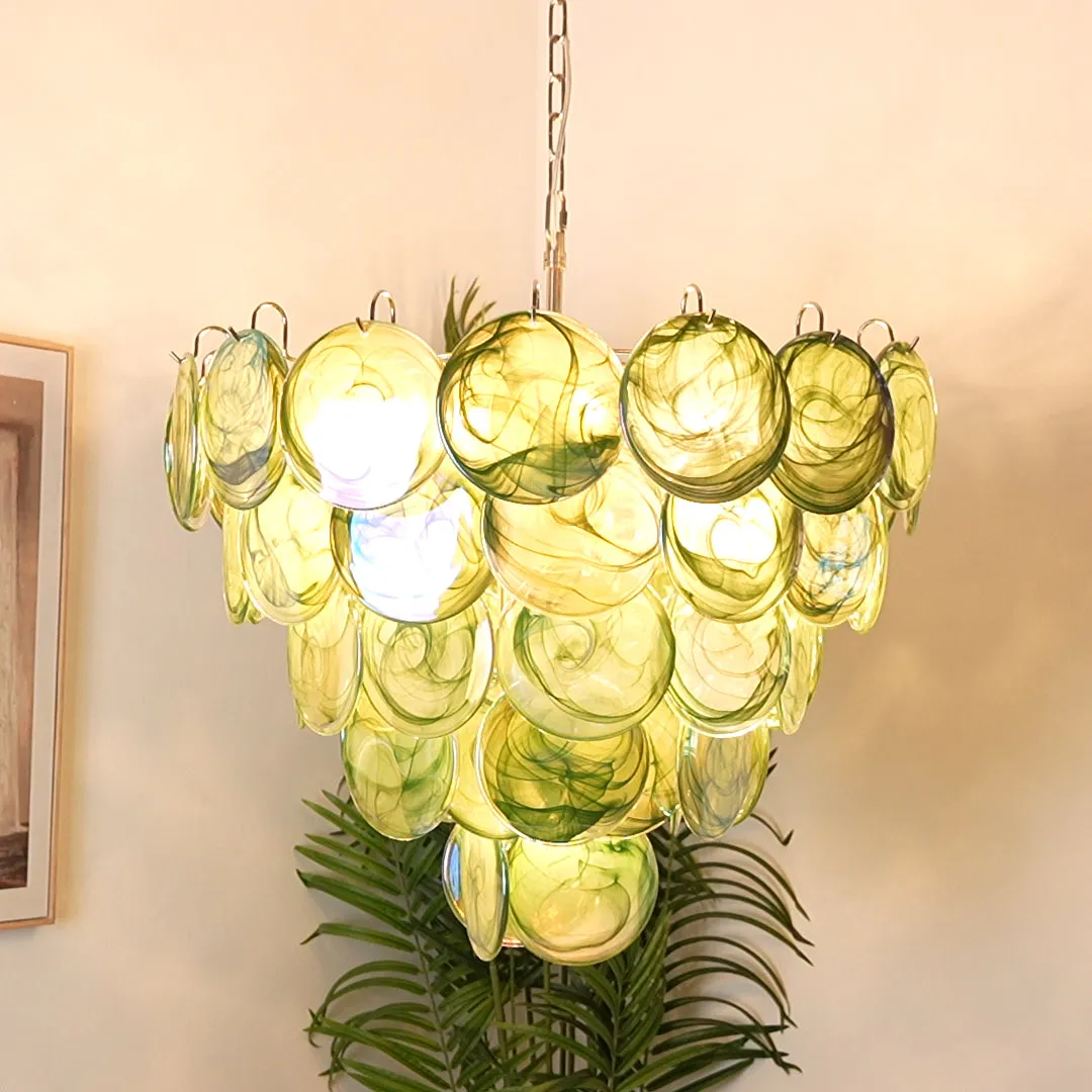 Murano Disc Chandelier