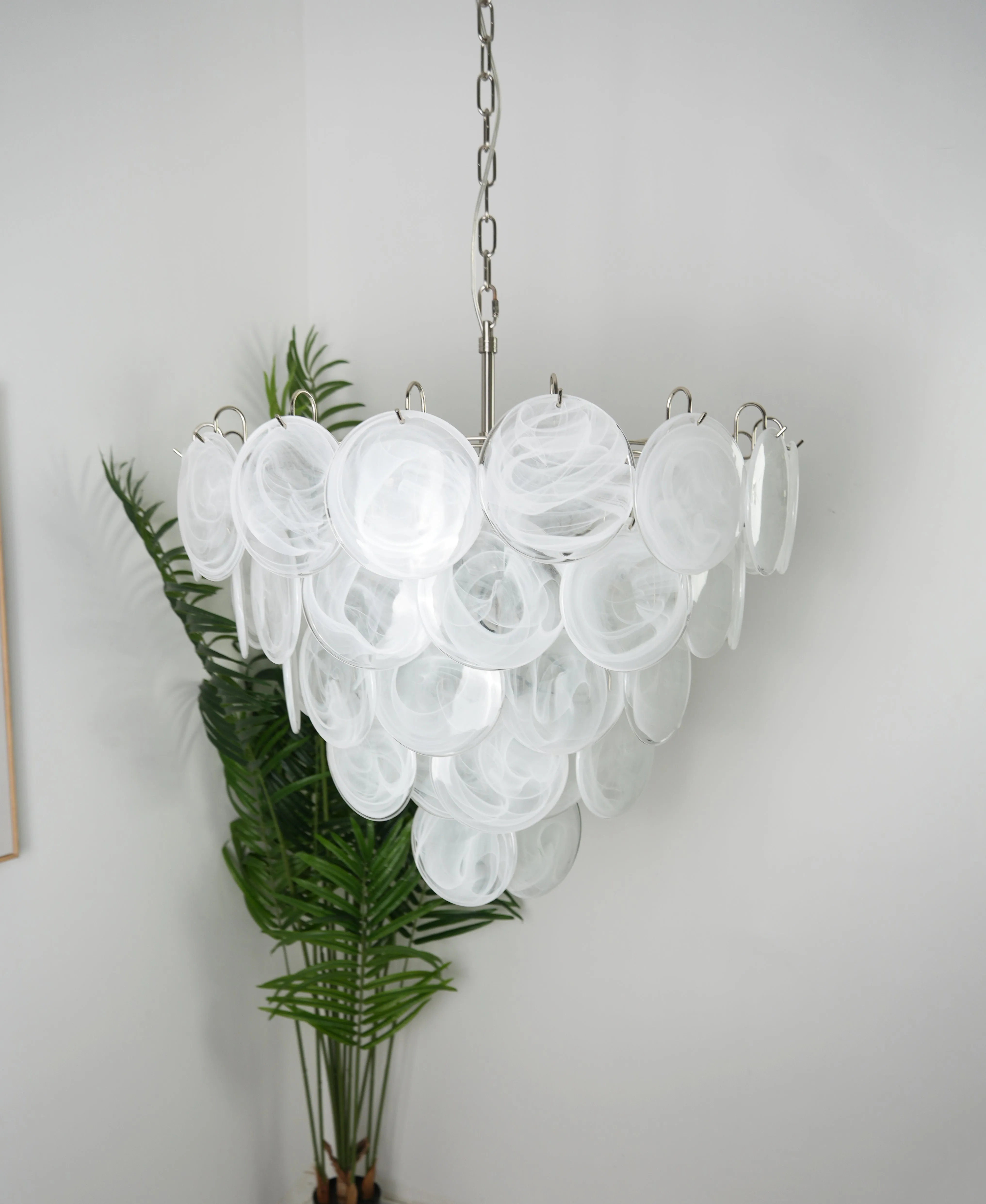 Murano Disc Chandelier