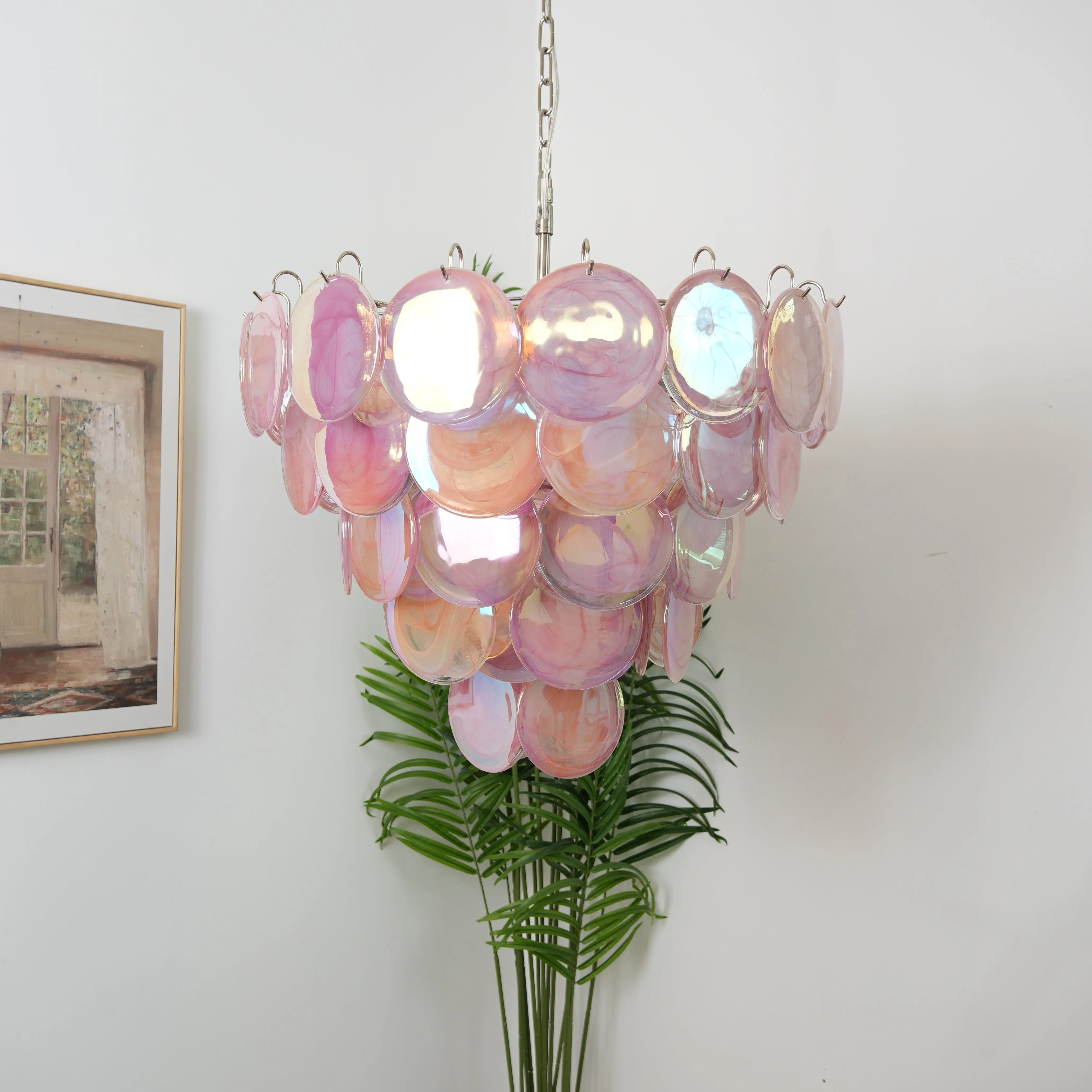 Murano Disc Chandelier