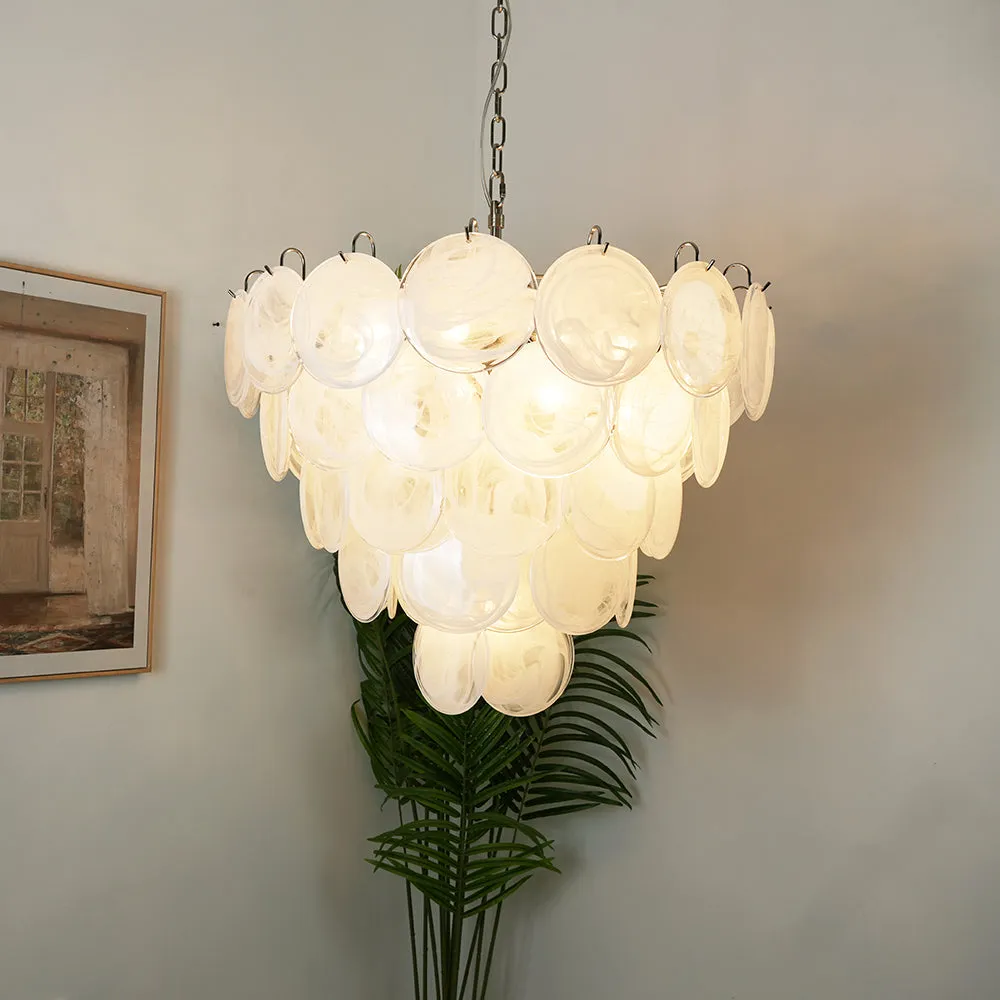 Murano Disc Chandelier