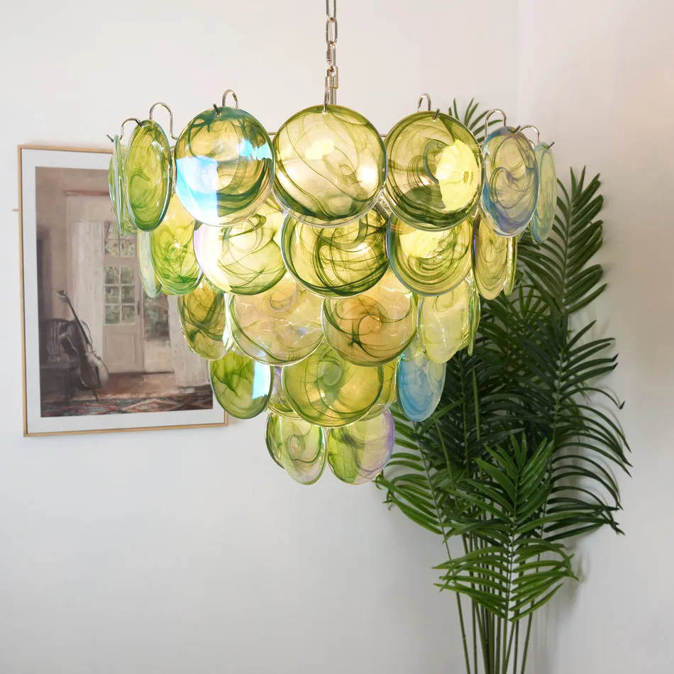 Murano Disc Chandelier