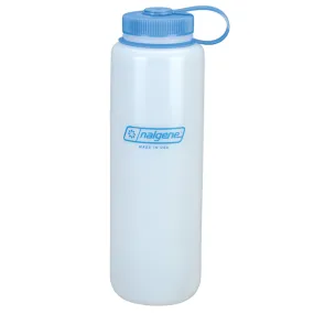 Nalgene 48oz Wide Mouth Bottle White UVPE