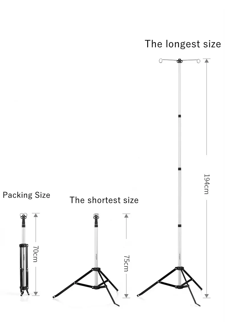 Naturehike DJ01 Retractable Lamp Holder