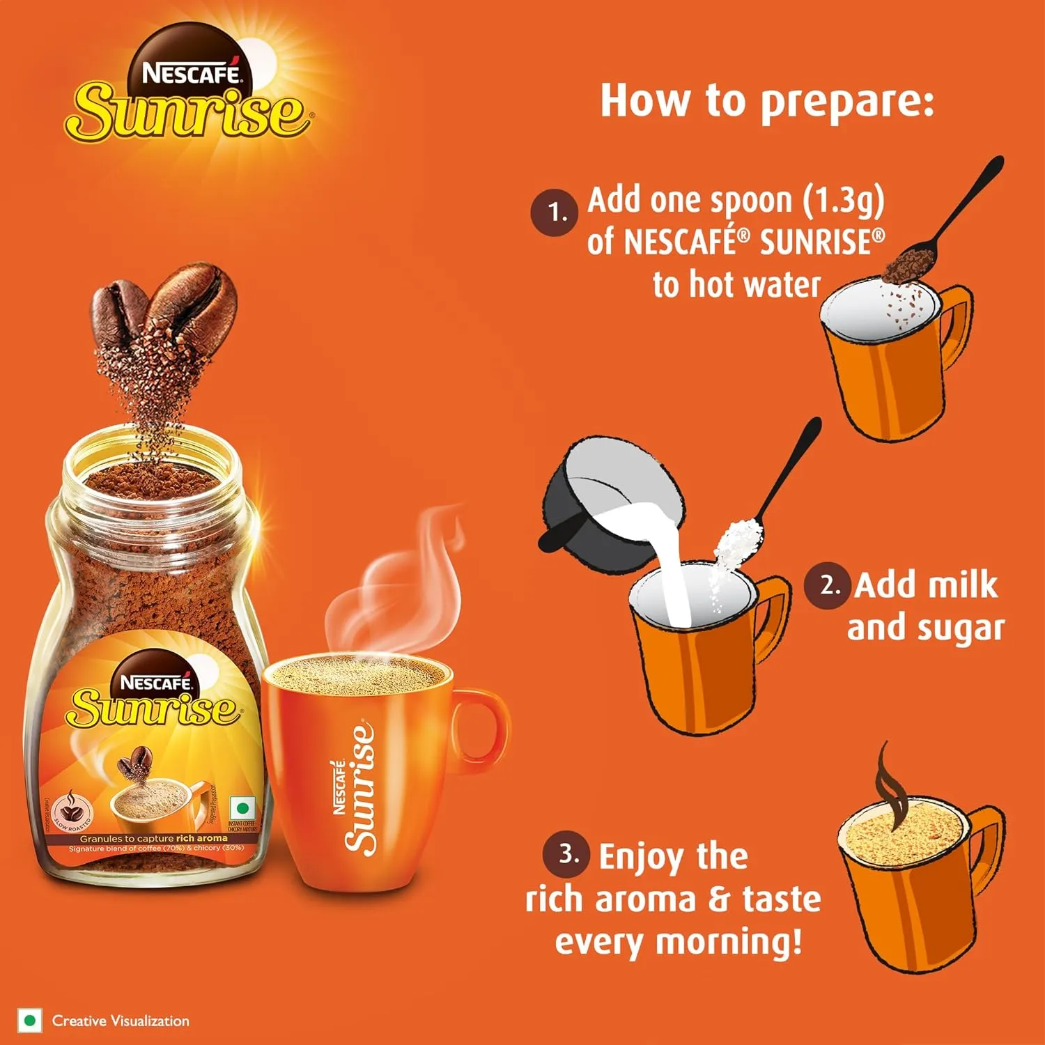 Nescafe Sunrise Coffee 200 gm