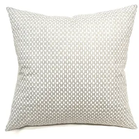 Neutral Retro Polka Dot Throw Pillow Cover 20x20