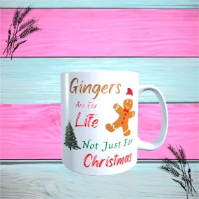 Novelty Christmas Gingers Fun Gift Mug, Great Quality, Free P P