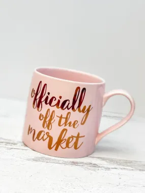 'Officially Off The Market' Jumbo Coffee Mug