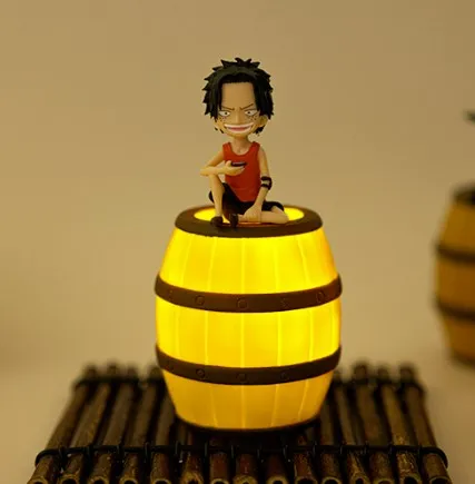 One Piece Ace Mini Mood Light Lamp