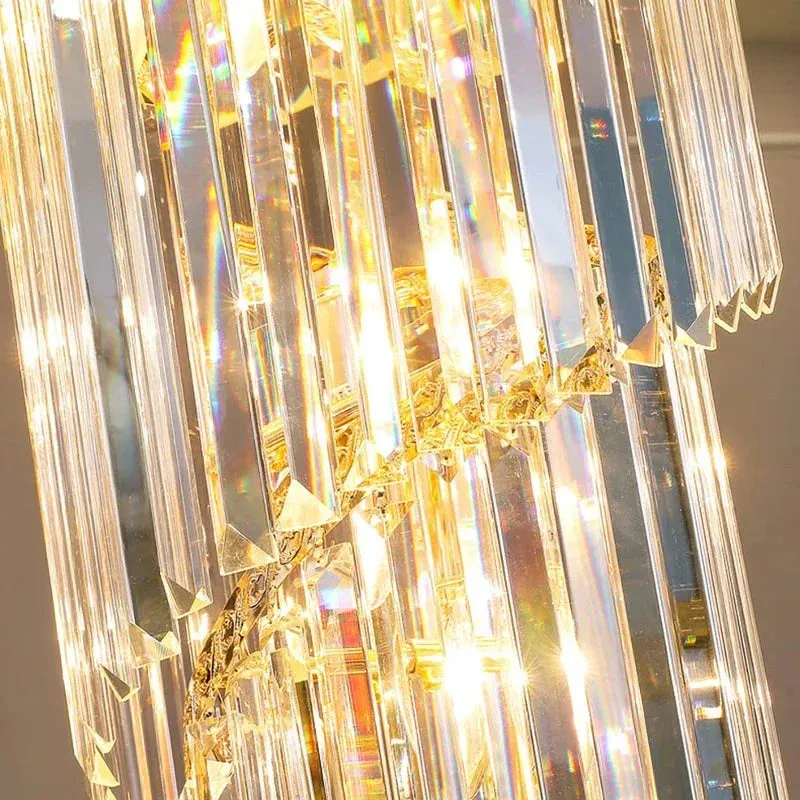 Onyx Multiple Tier Crystal Chandelier